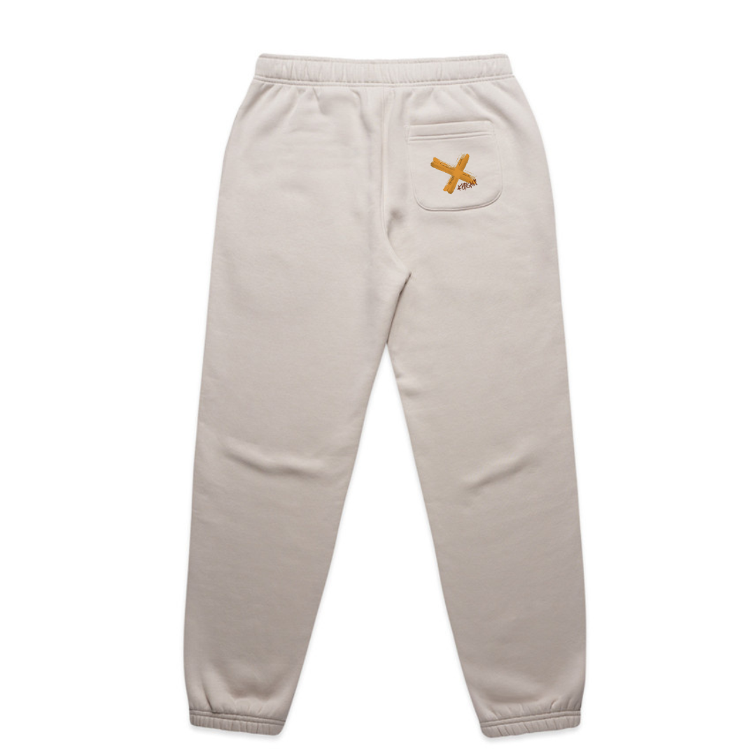 RECKLESS RIVIVAL TRACKPANTS- BONE