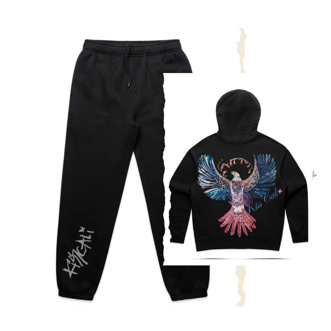 WINGS OF NINE FULL TRACKSUIT BLACK