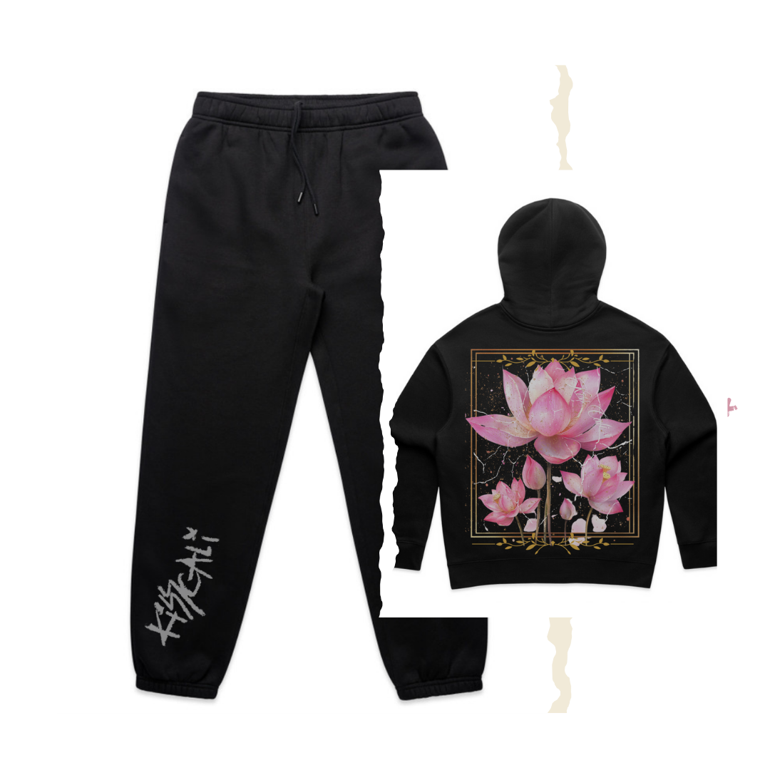 LOTUS REIGN FULL TRACKSUIT- BLACK