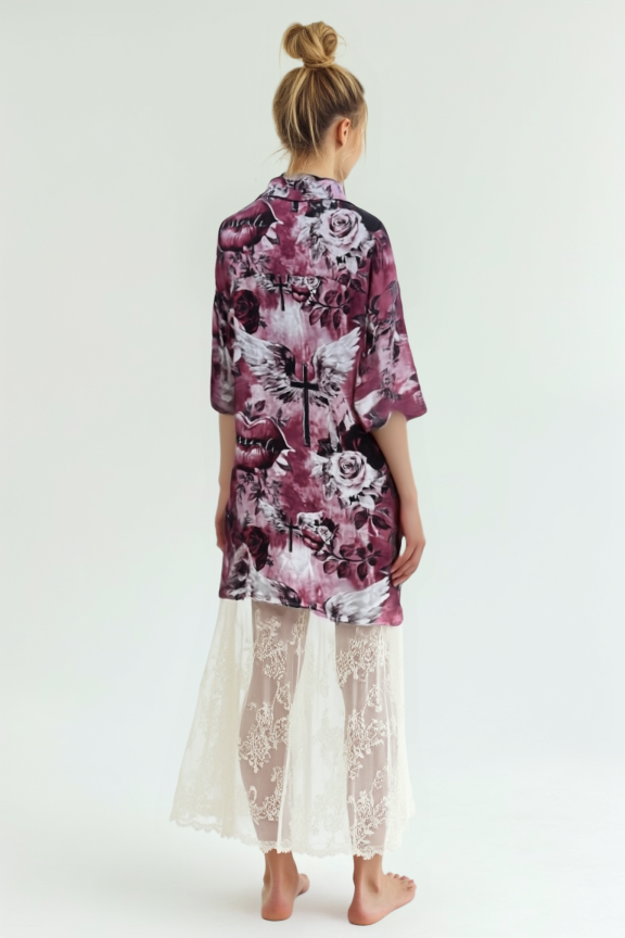SAHARA ROSE OVERSIZED BUTTON SHIRT