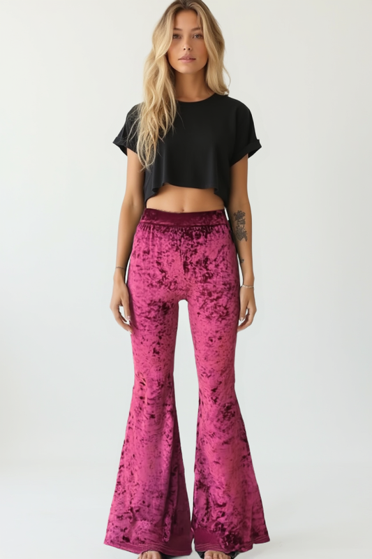 COMIC DUST PANTS - BURGUNDY