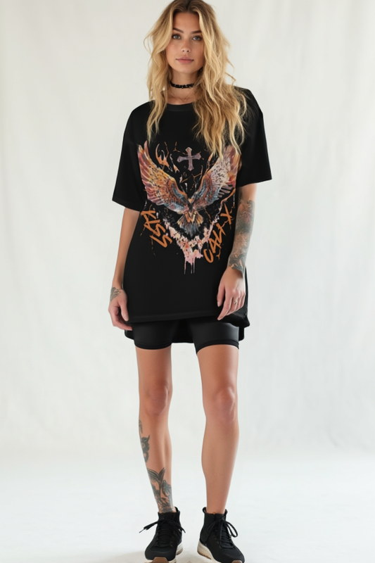 RECKLESS REVIVAL TEE- COAL
