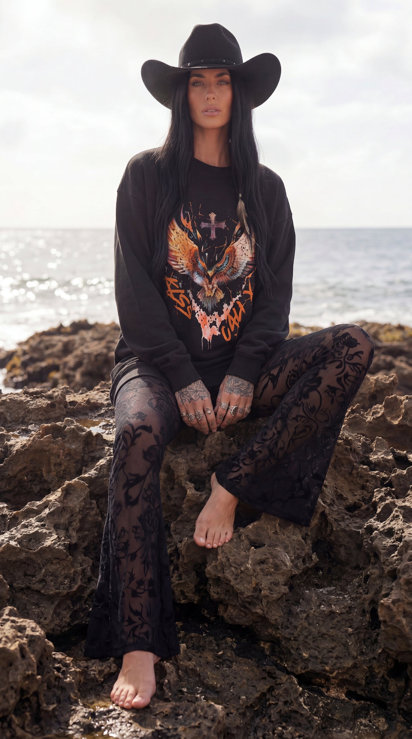 Reckless Revival Oversized Jumper