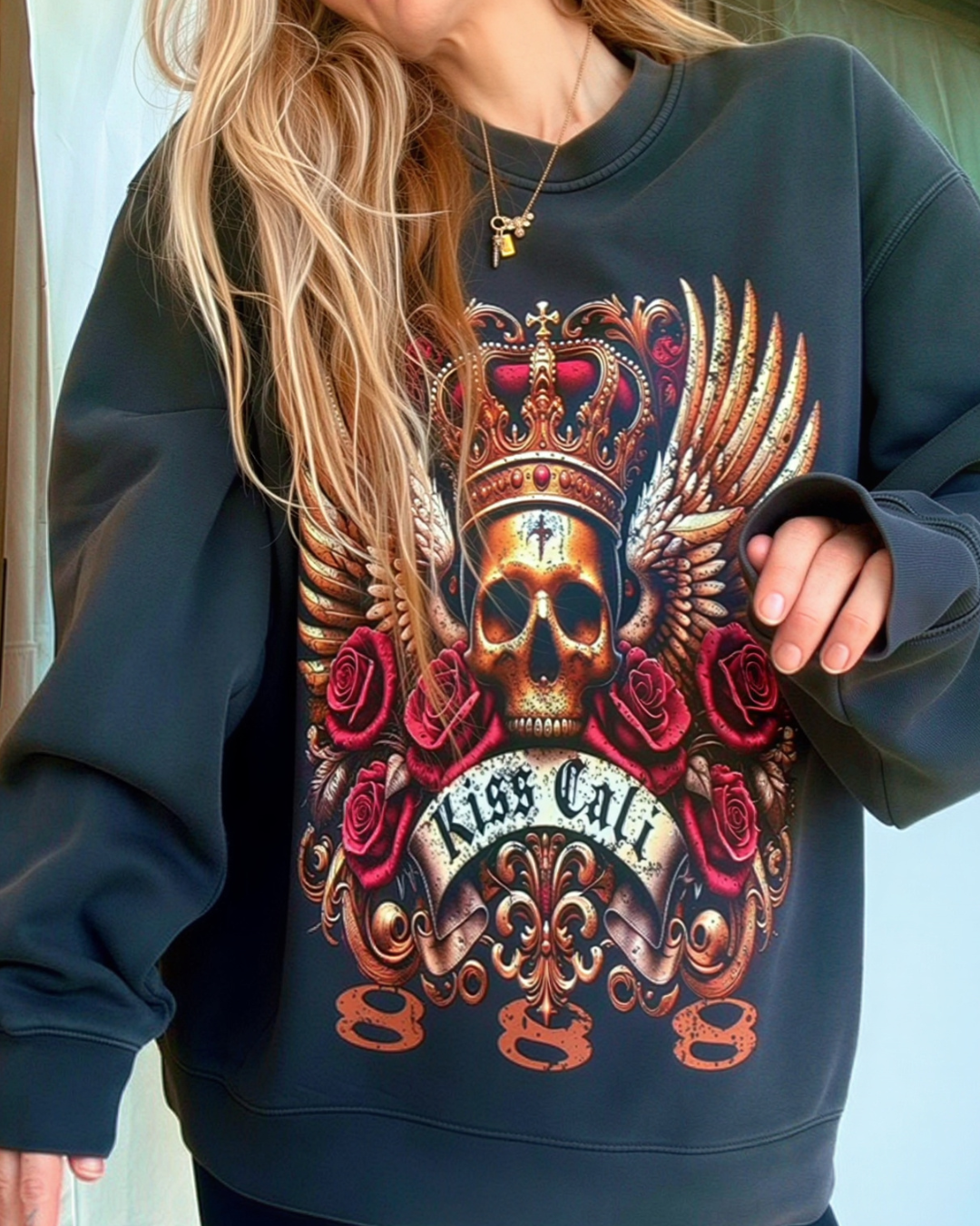 No Crown Needed Oversized Jumper