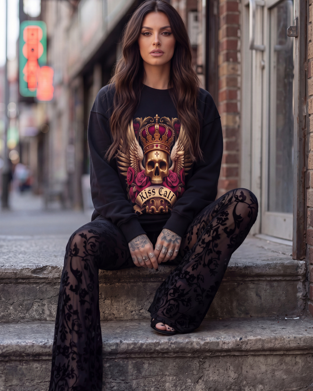 No Crown Needed Oversized Jumper