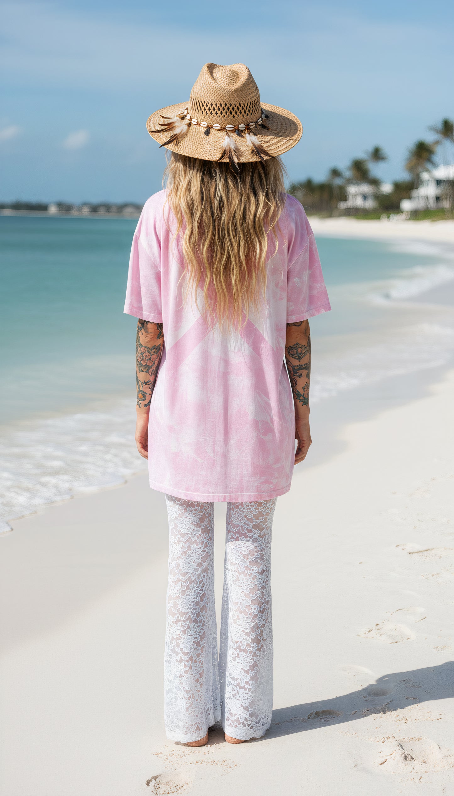 Guardian Angel White Pants