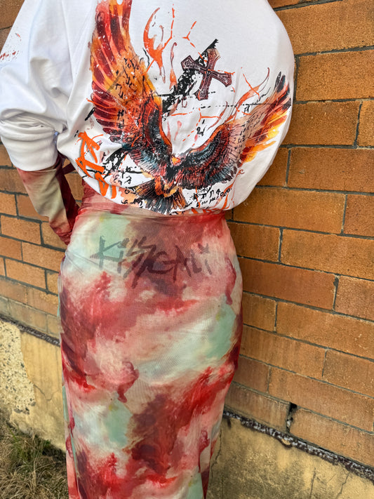 RECKLESS RIVIVAL TEE- White
